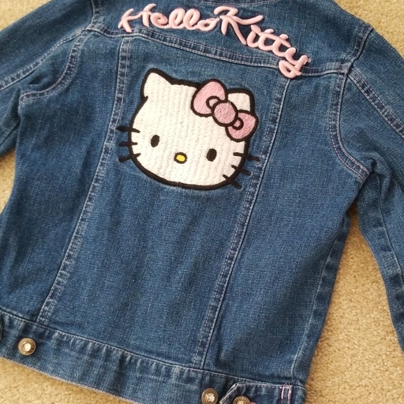 Sanrio Other - 💖HOST PICK💖 Hello Kitty Denim Jacket